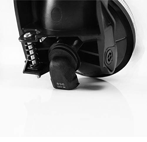 1994-2001 Dodge Ram Crystal Headlights Black With Bumper Fog Lights Chrome