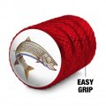 Lake Trout Fishing Valve Stem Caps For Tire Rim Wheel Aluminum Red