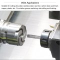 Uxcell Square Nose End Mill 15mm Cutting Dia P35 Tungsten Carbide Tip 3 Straight Flutes Milling Cutter With Mt2 Morse Taper