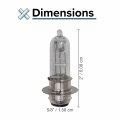 Alveytech 12 Volt 35 Watt Headlight Bulb For Baja Mini Bikes
