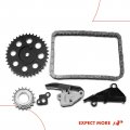 A-premium 5pcs Engine Timing Chain Kit W Tensioner Guide Sprocket Fit Ohv L6 2 9l Compatible With Ford Bronco Ii 1986-1990