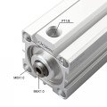 Baomain Air Cylinder Sda 32x75 Double Action 32mm Bore 75mm Stroke Port Size Pt1 8