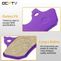 Ocpty Carbon Fiber Brake Pads Fit For 2000-2003 Night Train Fxstb Softail Deuce Fxstd Sportster 883 Xlh88