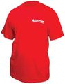 Allstar All99904xxxl Red Xxx-large T-shirt With Logo Front And Back 