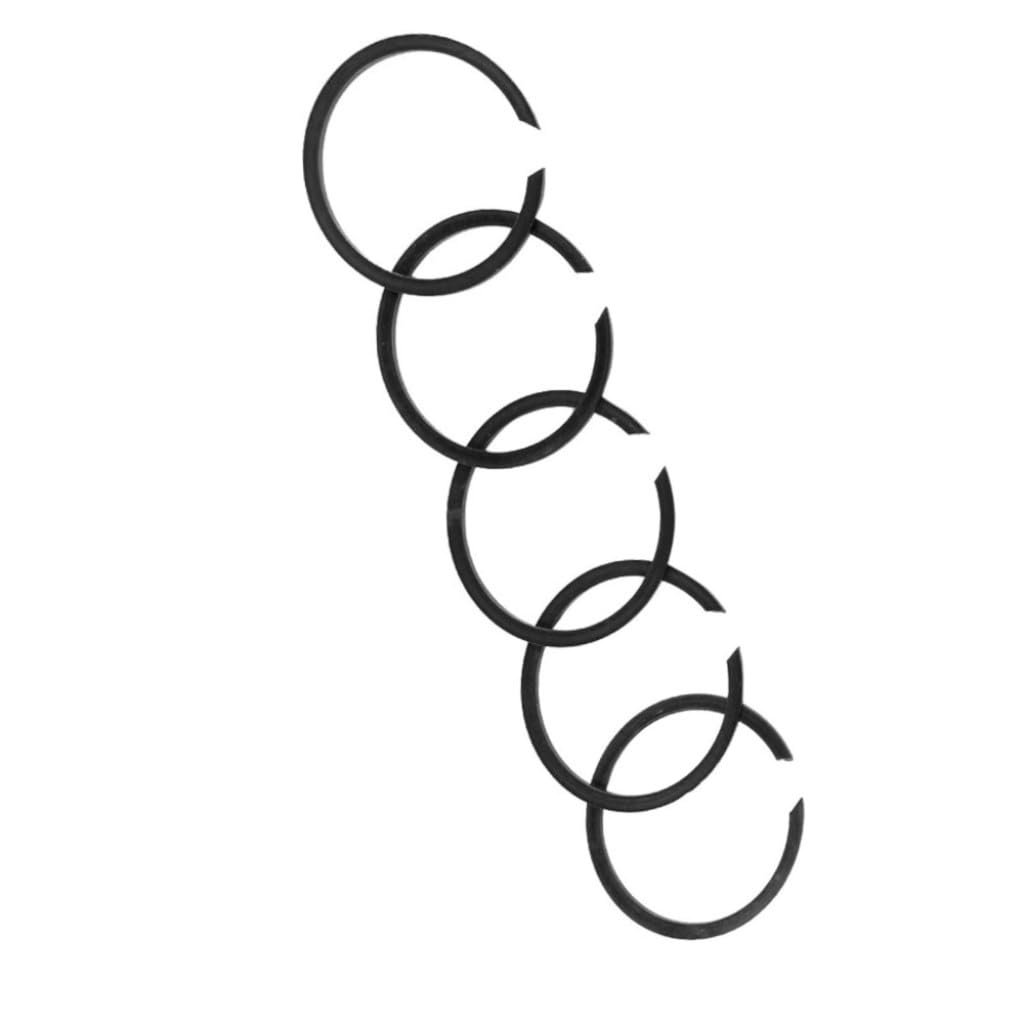 Transfer Case Four Wheel Drive Clutch Retaining Ring For Gmc Suburban 1998 1999 Steel 1 674 In Shaft Diameter Pack Of 5 Part