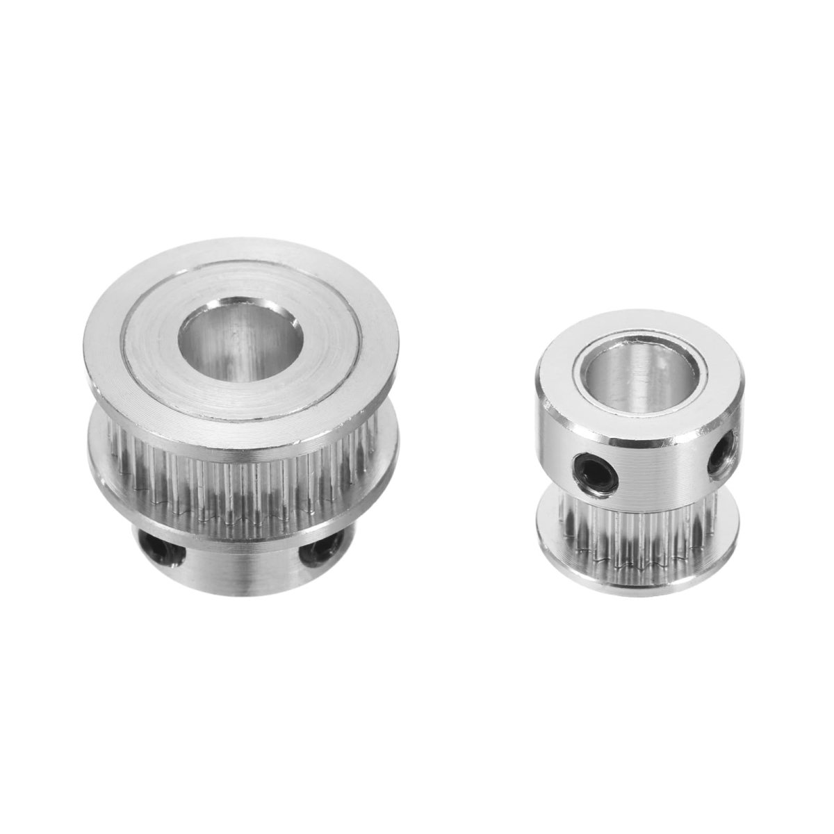 Gt-2 Synchronous Wheel 20 30 Teeth 8mm Bore Aluminum Alloy Timing Pulley With 1pcs Length 200mm Width 6mm Belt For 3d Printer