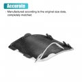 Uxcell Front Right Bumper Tow Hook Cover For Mercedes-benz Cla-class W117 C117 Coupe 2012-2015 Eye Cap No A1178851222 White