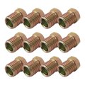 12 Pack Inverted Flare Tube Nut For 5 16 1 2-20 Threads 
