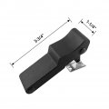 Rubber Draw Latch 4 Pack Flexible Black Soft Front Storage Rack With Concealed Keeper For Cooler Cargo Box