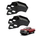 2pcs Front Bumper Bracket Steel Replacement For 2011-2014 Silverado 2500 Hd 20966182 Gm1066195