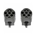 Radiator Mount Bushings For Chevy Spark 2013 2014 2015 Rubber Replacement 55702167 2 Pieces Black Standard Style 