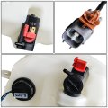 Windshield Washer Reservoir Tank With Pump And Cap For Acura Rl 2005 2008 White Abs Plastic Fluid Level Sensor Filler Tube