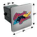 Wonder Woman 80th Script Block Tow Trailer Hitch Cover Plug Insert