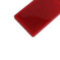 Uxcell Vehicle Truck Car Plastic Stick-on Reflective Rectangle Reflector Red 4 Pcs