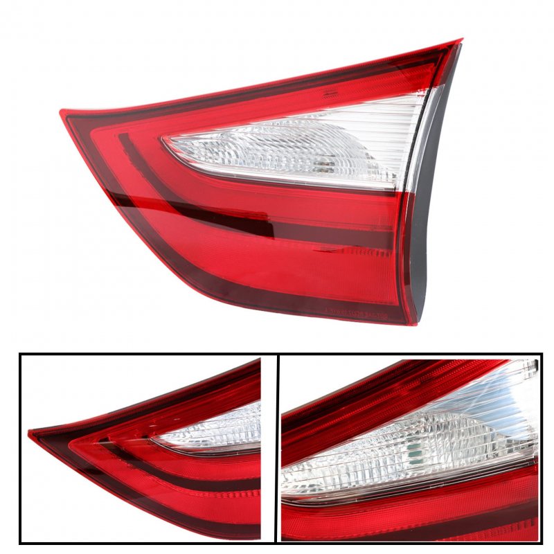 Rear Right Tail Light Brake Lamp Assembly For Sienna 2015 2017 Passenger Side Inner Red Polycarbonate Lens Part Number