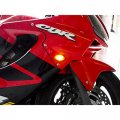 Krator Motorcycle Led Flushmount Turn Signals Smoked Flush Mount Indicators Compatible With 2002-2008 Yamaha R1 R6 R6s Fz1 Fz6