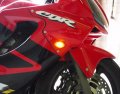 Krator Motorcycle Led Flushmount Turn Signals Smoked Flush Mount Indicators Compatible With 2002-2008 Yamaha R1 R6 R6s Fz1 Fz6