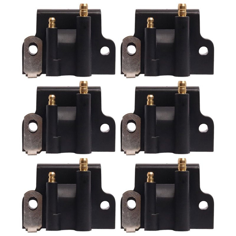 Ena Set Of 6 Ignition Coil For Johnson Evinrude 4 5 8 20 25 28 40 45 48 50 55 60 65 70 75 80 85 88 90 110 155 185 200 Engine