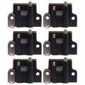 Ena Set Of 6 Ignition Coil For Johnson Evinrude 4 5 8 20 25 28 40 45 48 50 55 60 65 70 75 80 85 88 90 110 155 185 200 Engine