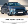 Front Bumper Lower Center Trim Scratch Proof Impact Abs Material W177 Amg Line Electroplated