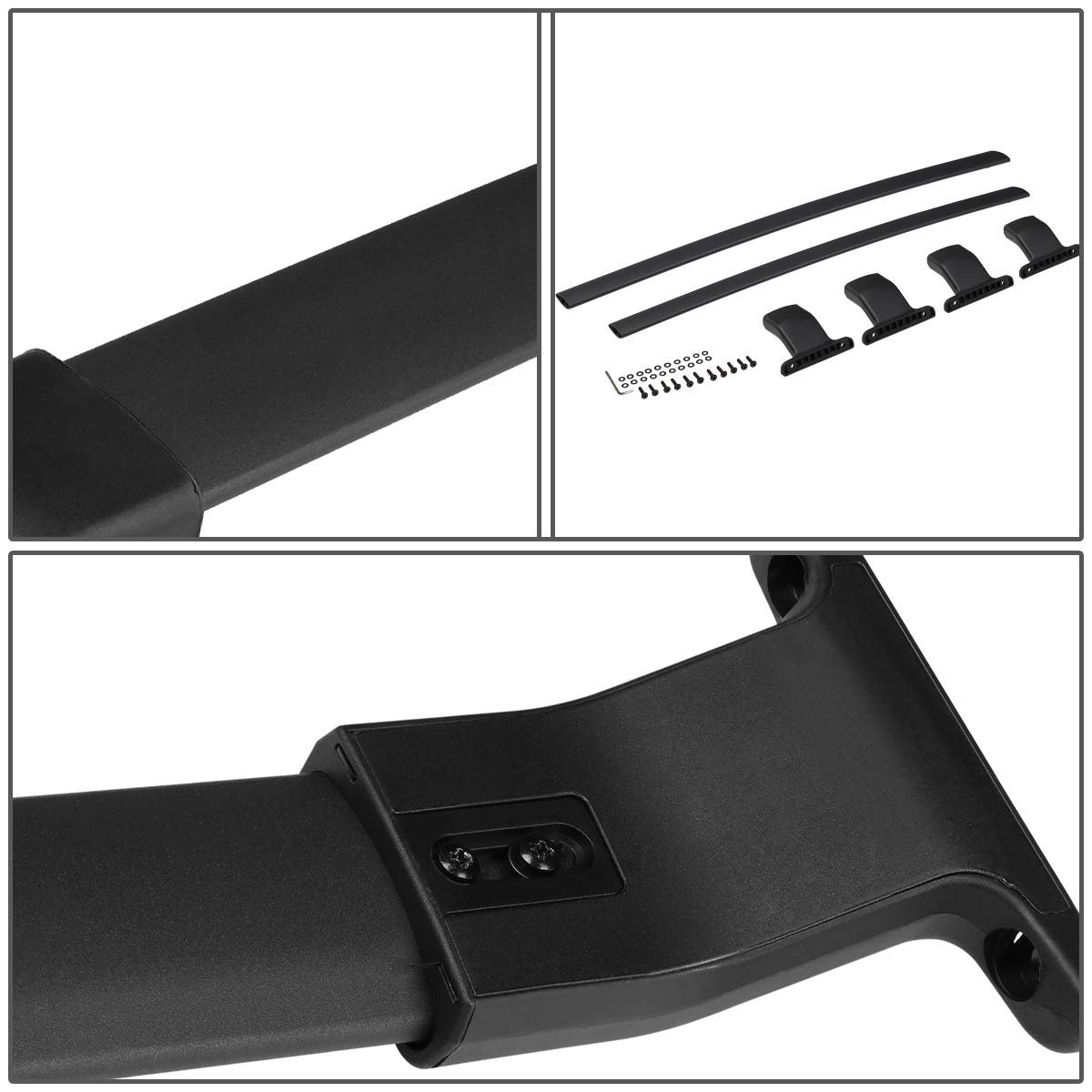 Auto Dynasty Roof Rack Cross Bars For 2011-2017 Honda Odyssey 165lbstop Cargo Aluminum Anti-corrosion Bolt-on Roof Rails