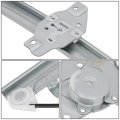 Factory Style Rear Power Window Regulator Without Motor Compatible With Accent 00-05 Driver Left Side