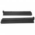 Hecasa Bumper Fillers Set Compatible With 1979-1985 Cadillac Eldorado Primer Black Abs Front Rear 11pcs