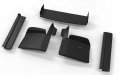 Hecasa Bumper Fillers Set Compatible With 1979-1985 Cadillac Eldorado Primer Black Abs Front Rear 11pcs
