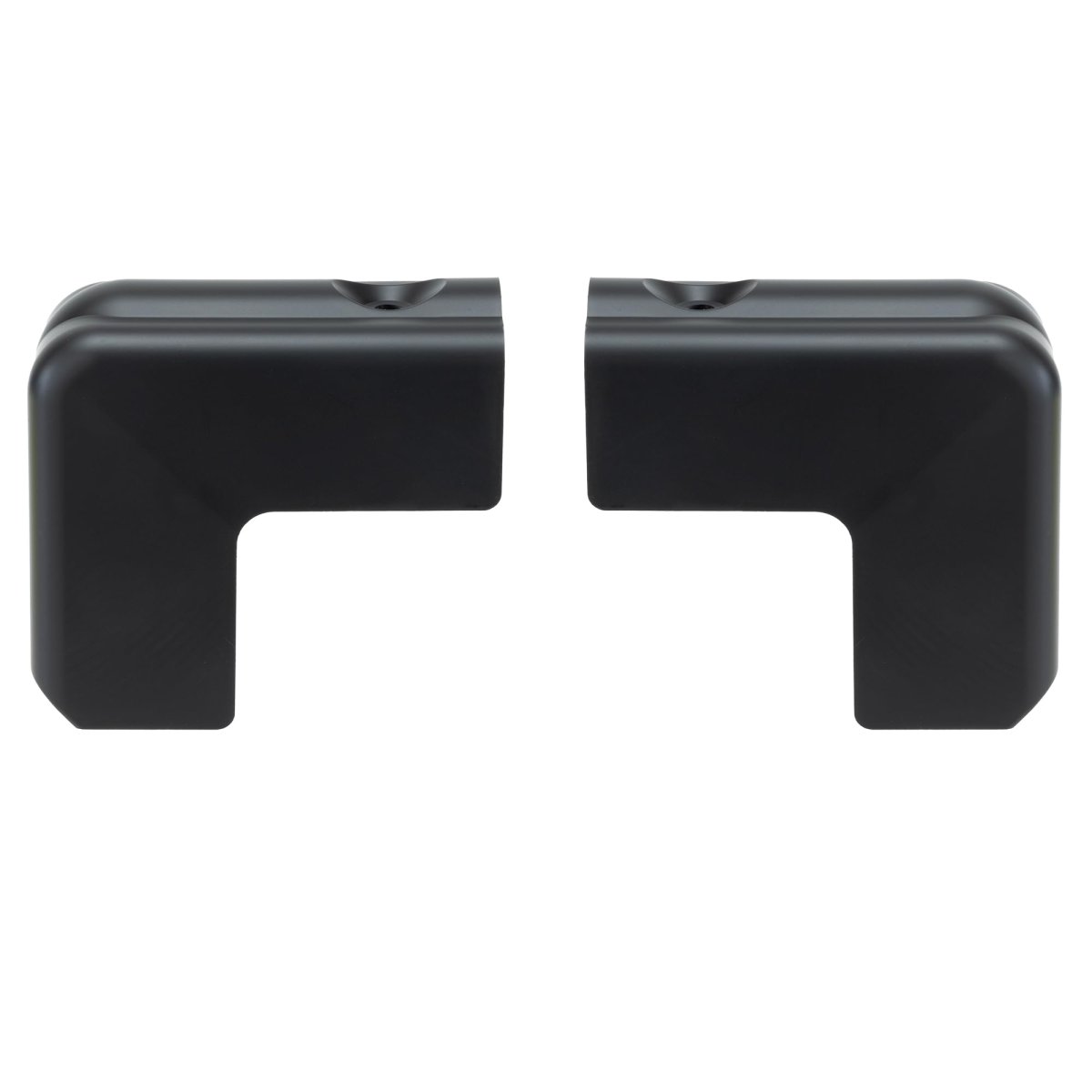 Rv 3 In Edge Mount Rear Corner Trim Left And Right Pair 2 Pack Uv Stabilized Plastic Black Rp-trm-crnr-top-lr-2in