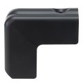 Rv 3 In Edge Mount Rear Corner Trim Left And Right Pair 2 Pack Uv Stabilized Plastic Black Rp-trm-crnr-top-lr-2in