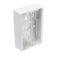 Leviton 42777-1wb Surface Mount Backbox Single Gang White 1 45-inch 
