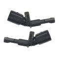 Rear Abs Speed Sensor Pair For Volkswagen Jetta 2005 To 2016 Driver And Passenger Side Replacement Als469 Als468 