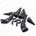 Xkmt- Black Ram Air Intake Duct Tube For Honda 2003-2004 Cbr600rr 600 Rr