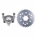 Uaus 32 T Sprocket With Cnc Adapter Fit 1 5 Inch Hub 415 Chain 49cc 50cc 66cc 80cc 2 Stroke Motorized Bike Motorised Bicycle 