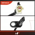 A-premium Front And Rear Abs Wheel Speed Sensor Compatible With Ford Mercury Models Freestyle 2005-2007 Five Hundred Montego