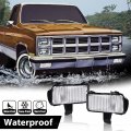 G-plus Front Turn Signal Light Assembly Compatible With 1981-1982 Chevy Suburban Fit Blazer Pu Gmc Jimmy Driver Left Passenger