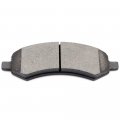 Ceramic Brakes Pads Ocpty Quick Stop Front Rear Brake Pad Fit For 07-09 Chrysler Aspen 10 Dodge Dakota Durango 06-10 Ram 1500