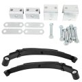 4-leaf Springs Trailer Axle Kit Hanger For Trailers 3500lbs Capacity 2x