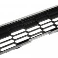 G-plus Front Upper Bumper Grille Grill Chrome Compatible With 2012-2016 Chevy Sonic 95215846 Trim