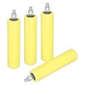 4pcs Slide Gate Guide Roller 6 Nylon Rollers Support Assembly Universal Sealed Ball Bearing Rolling Guider For Sliding Door 