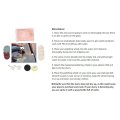 Glass Polishing Kit Scratch Removal Set Ceric Dioxide Abrasive Discs Polish Pad Felt For Windows Mirrors Windshields And
