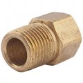 Empi 16-2550 Brass Brake Line Fittings 1 8 Npt Male X 3 16 Female Set Of 6