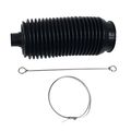 Rack And Pinion Bellow Kit 103-2949 Front Steering Boot With Two Clamps Neoprene One Piece Construction 