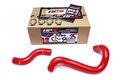 Hps 57-1451-red Silicone Radiator Hose Kit Coolant 