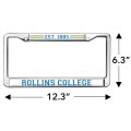 Rollins College Full Size Standard License Plate Metal Frame