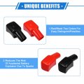 Vekauto 1 Pair Battery Terminal Insulation Covers 18mm 0 71 Car Positive Negative Post Cap Universal For Motorcycle Truck