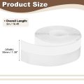16 4 Feet Weather Stripping Adhesive Seal Strip Door Draft Stopper Bottom Tape For Window Gap Winter Insulation 35mm White