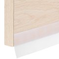 16 4 Feet Weather Stripping Adhesive Seal Strip Door Draft Stopper Bottom Tape For Window Gap Winter Insulation 35mm White 