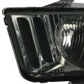 Auto Dynasty Smoked Housing Clear Corner Headlight Head Lamps Tool Kit Compatible With Ford Mustang 05-09