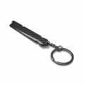 Ipick Image For Hemi Black Real Carbon Fiber Logo-shape-cut Key Chain Keychain Official Licensed